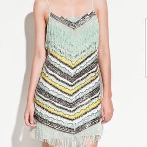 Zara Trafauluc Flapper 20's  Dress XS S